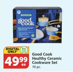 Vons Good Cook Healthy Ceramic Cookware Set offer