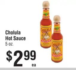 Smart & Final Cholula Hot Sauce offer