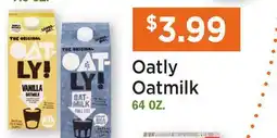 Heinen's Oatly Oatmilk offer