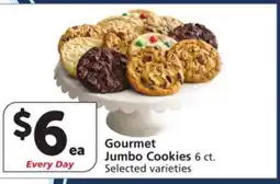 Vons Gourmet Jumbo Cookies offer