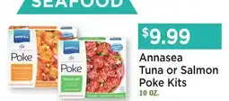 Heinen's Annasea Tuna or Salmon Poke Kits offer