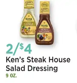 Heinen's Ken's Steak House Salad Dressing offer