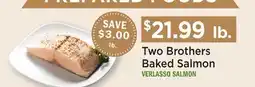 Heinen's Two Brothers Baked Salmon offer