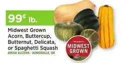Heinen's Midwest Grown Acorn, Buttercup, Butternut, Delicata, or Spaghetti Squash offer