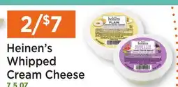 Heinen's Heinen's Whipped Cream Cheese offer