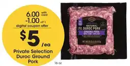 Mariano's Private Selection Duroc Ground Pork offer