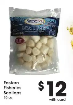 Mariano's Eastern Fisheries Scallops offer