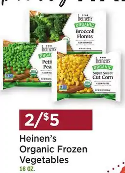 Heinen's Heinen's Organic Frozen Vegetables offer