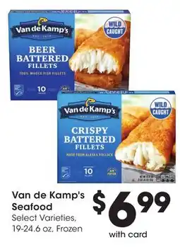 Mariano's Van de Kamp's Seafood offer