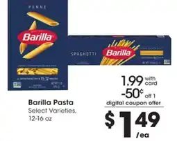 Mariano's Barilla Pasta offer