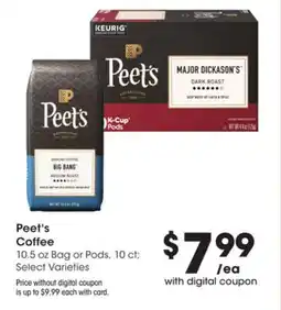Mariano's Peet's Coffee offer