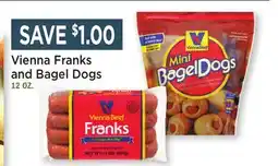 Heinen's Vienna Franks and Bagel Dogs offer