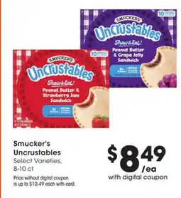 Mariano's Smucker's Uncrustables offer