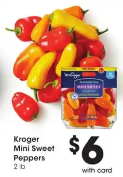 Mariano's Kroger Mini Sweet Peppers offer