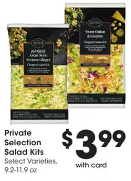 Mariano's Private Selection Salad Kits offer