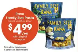 Mariano's Rana Family Size Pasta offer