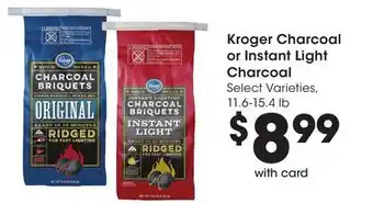 Mariano's Kroger Charcoal or Instant Light Charcoal offer