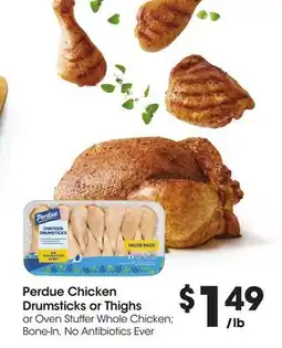 Food 4 Less Perdue Chicken Drumsticks or Thighs offer