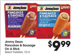 Food 4 Less Jimmy Dean Pancakes & Sausage On A Stick offer