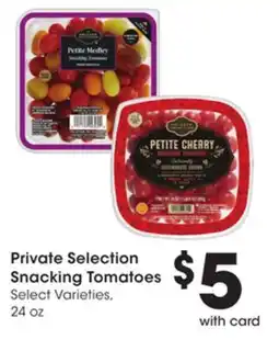 Mariano's Private Selection Snacking Tomatoes offer