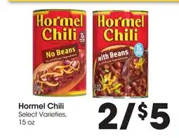 Food 4 Less Hormel Chili offer