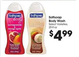 Food 4 Less Softsoap Body Wash offer