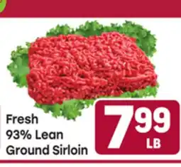 Tony’s Fresh Market Fresh 93% Lean Ground Sirloin offer
