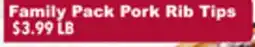 Tony’s Fresh Market Family Pack Pork Rib Tips offer