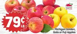 Tony’s Fresh Market Michigan Golden, Gala or Fuji Apples offer