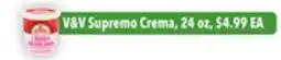 Tony’s Fresh Market V&V Supremo Crema offer