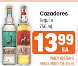 Tony’s Fresh Market Cazadores offer