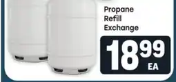 Tony’s Fresh Market Propane Refill Exchange offer