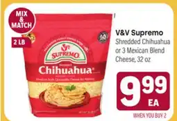Tony’s Fresh Market V&V Supremo offer