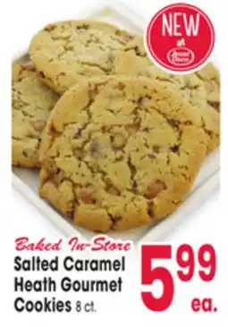 Jewel-Osco Salted Caramel Heath Gourmet Cookies offer