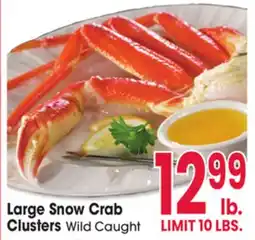 Jewel-Osco Large Snow Crab Clusters offer
