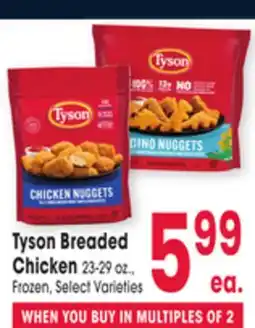 Jewel-Osco Tyson Breasted Chicken offer