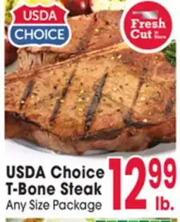 Jewel-Osco USDA Choice T-Bone Steak offer