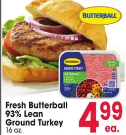 Jewel-Osco Fresh Butterball 93% Lean Ground Turkey offer