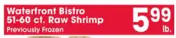 Jewel-Osco Waterfront Bistro 51-60 ct. Raw Shrimp offer