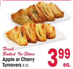 Jewel-Osco Apple or Cherry Turnovers offer