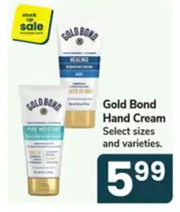 Jewel-Osco Gold Bond Hand Cream offer