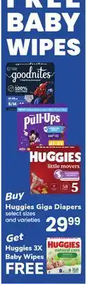Jewel-Osco Huggies Giga Diapers offer