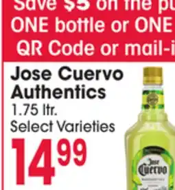 Jewel-Osco Jose Cuervo Authentics offer