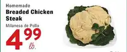 Rio Valley Market Homemade Breaded Chicken Steak offer