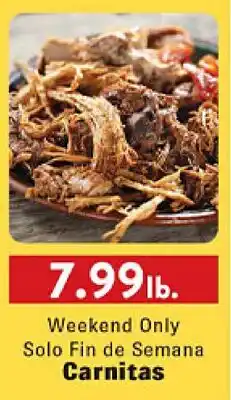 Rio Valley Market Carnitas offer