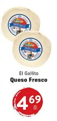 Rio Valley Market El Gallito Queso Fresco offer