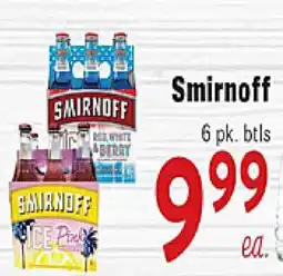 Rio Valley Market Smirnoff offer