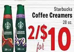 Rio Valley Market Starbucks Coffee Creamers offer
