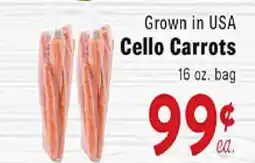 Rio Valley Market Cello Carrots offer