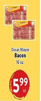 Rio Valley Market Oscar Mayer Bacon offer